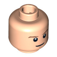 Lego hlava, tělová světlá (4569715, 4589887, 6002011)